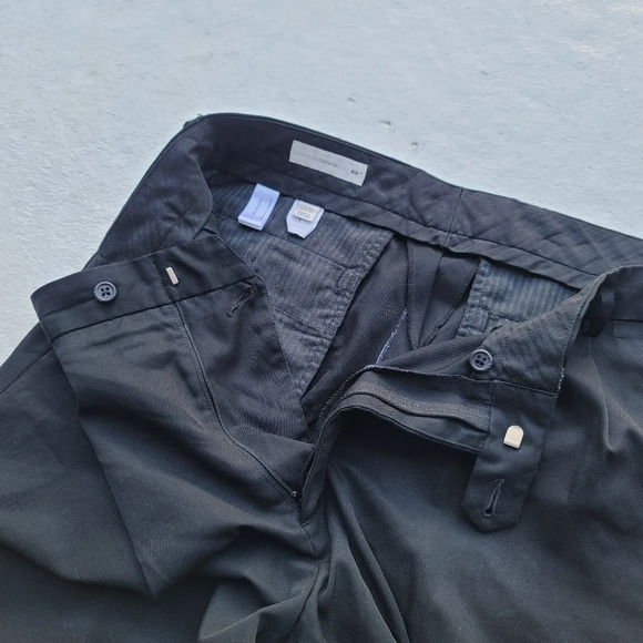 Cutter & Buck CB Drytec LUXE Shorts Mens Black Pleated Golf Shorts Sz 36 - Picture 6 of 7